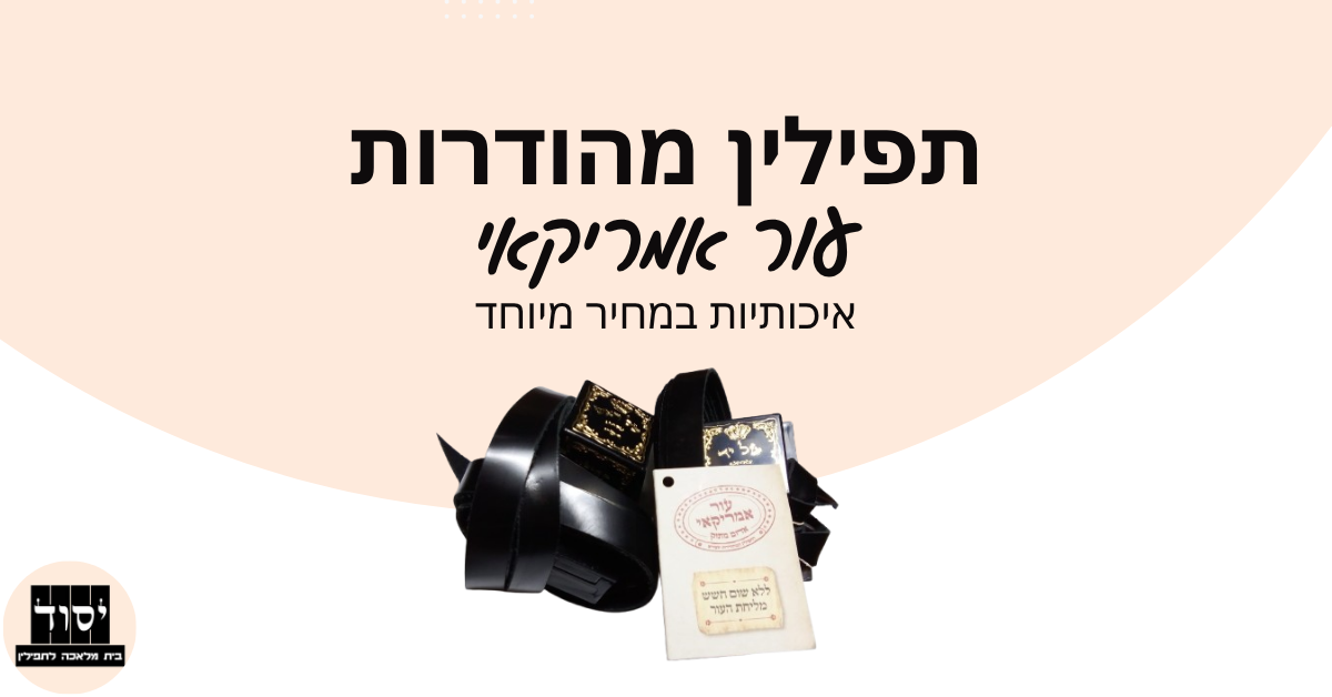 תפילין בהמה גסה מהודרות | מכוונות - עור אמריקאי בגימור שיש עם פרשיות ...