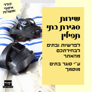 סגירת בתי תפילין